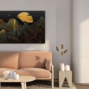 Elegant Canvas Wall Art for Living Rooms & Bedrooms